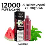 Al Fakher Crystal V2 12000 Puffs Disposable Vape - Image 8