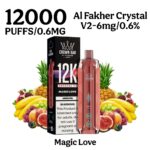 Al Fakher Crystal V2 12000 Puffs Disposable Vape - Image 9