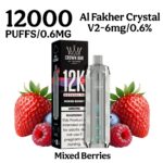 Al Fakher Crystal V2 12000 Puffs Disposable Vape - Image 12