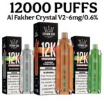 Al Fakher Crystal V2 12000 Puffs