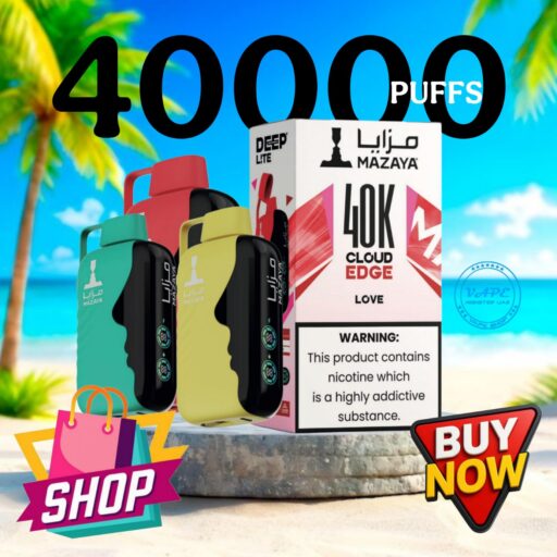 Mazaya Cloud EDGE 40000 Puffs
