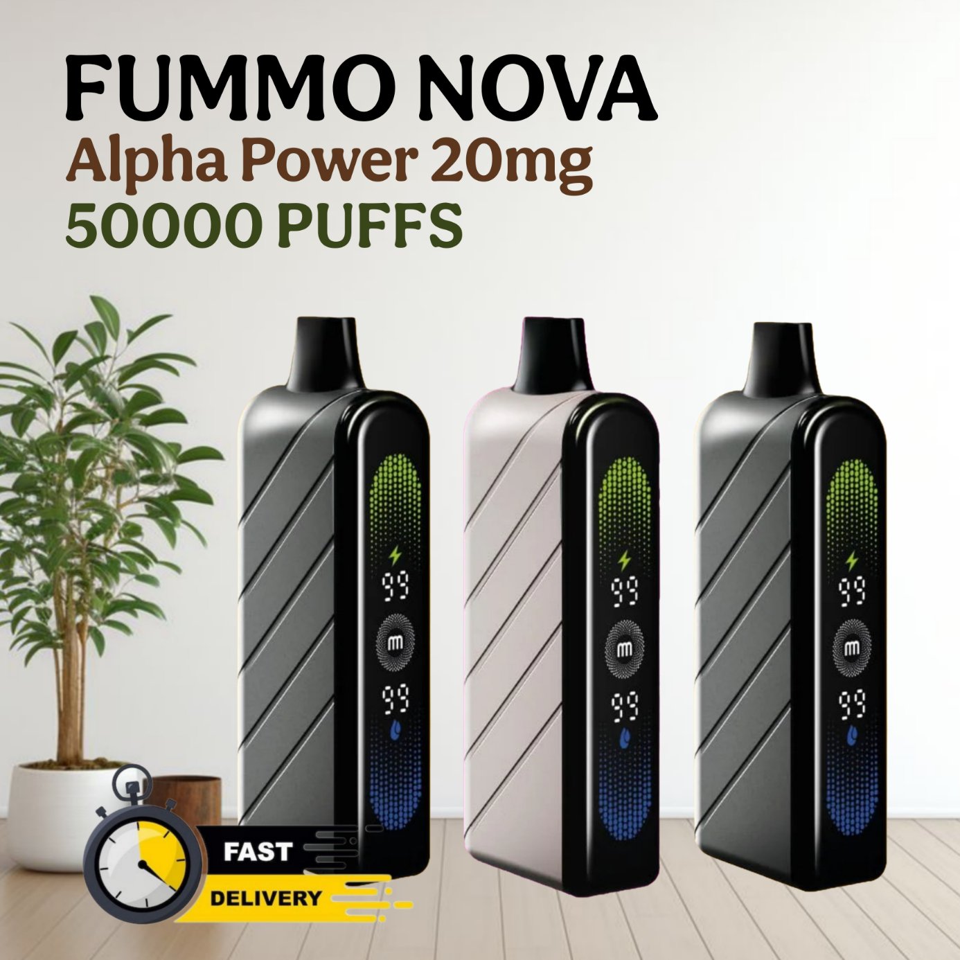 Fummo Nova Alpha Power 50K Puffs 20mg 1 Fummo Nova Alpha Power 50000 Puffs disposable vape