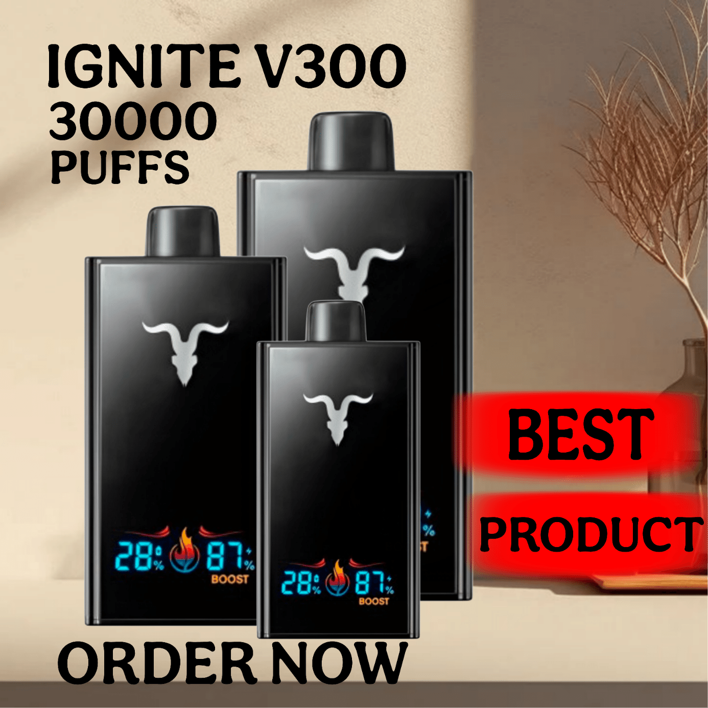 IGNITE V300 - 30000 Puffs 50MG Disposable Vape IGNITE V300 30000 Puffs disposable vape