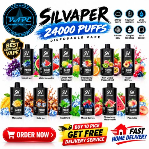 Silvape 24000 Puffs 20mg Best Disposable Vape