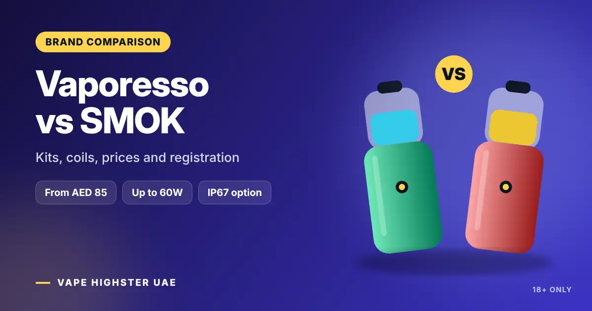 Vaporesso vs SMOK - Kits, coils, prices and registration